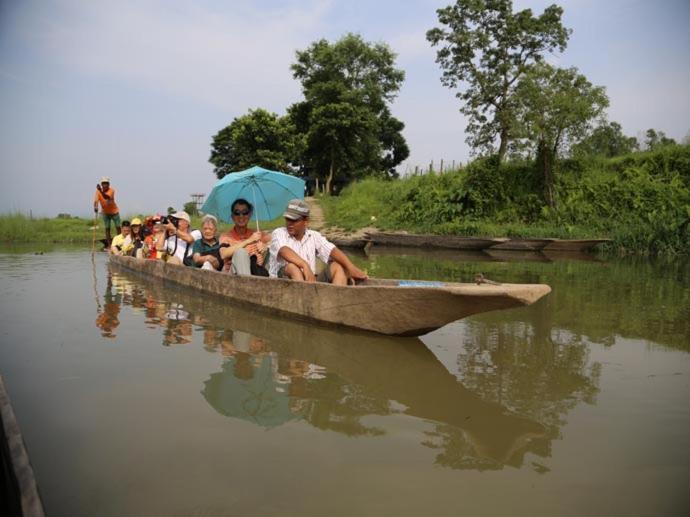 Hotel Royal Safari Chitwan Eksteriør bilde